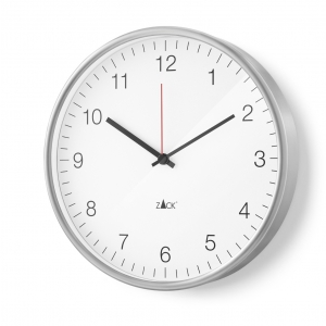 Nástěné hodiny Quartz bílé PALLA - ø 30 cm