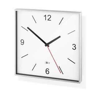 Nástěné hodiny Quartz bílé - 26 x 26 cm